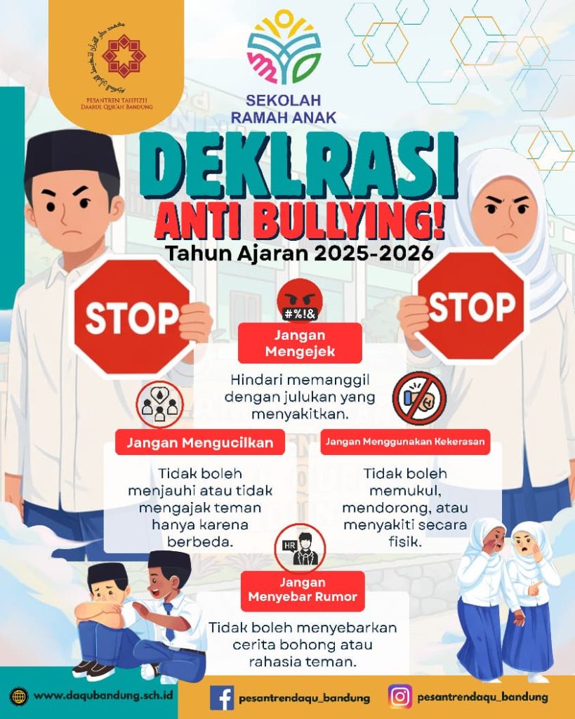 STOP Bullying, Mulai dari Pesantren Ramah Anak